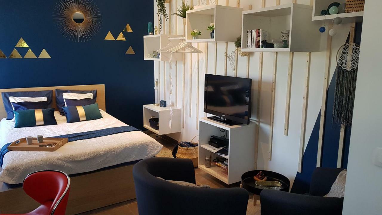 Studio Bleu - Parc Asterix - Mer De Sable - Villepinte - Aeroport Cdg Vemars Buitenkant foto