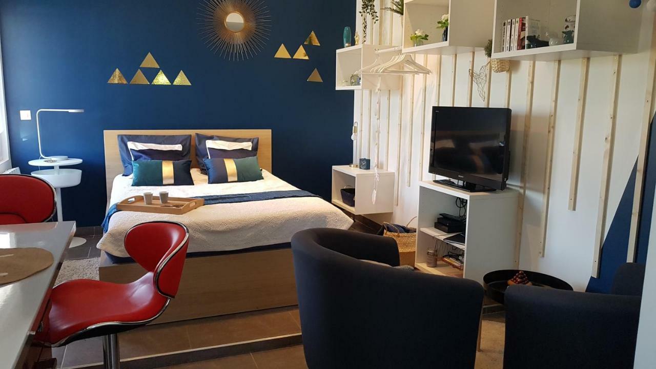 Studio Bleu - Parc Asterix - Mer De Sable - Villepinte - Aeroport Cdg Vemars Buitenkant foto
